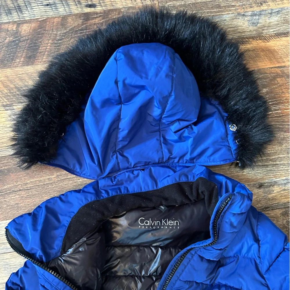Calvin Klein Performance Blue and Black Jacket - Picture 7 of 16
